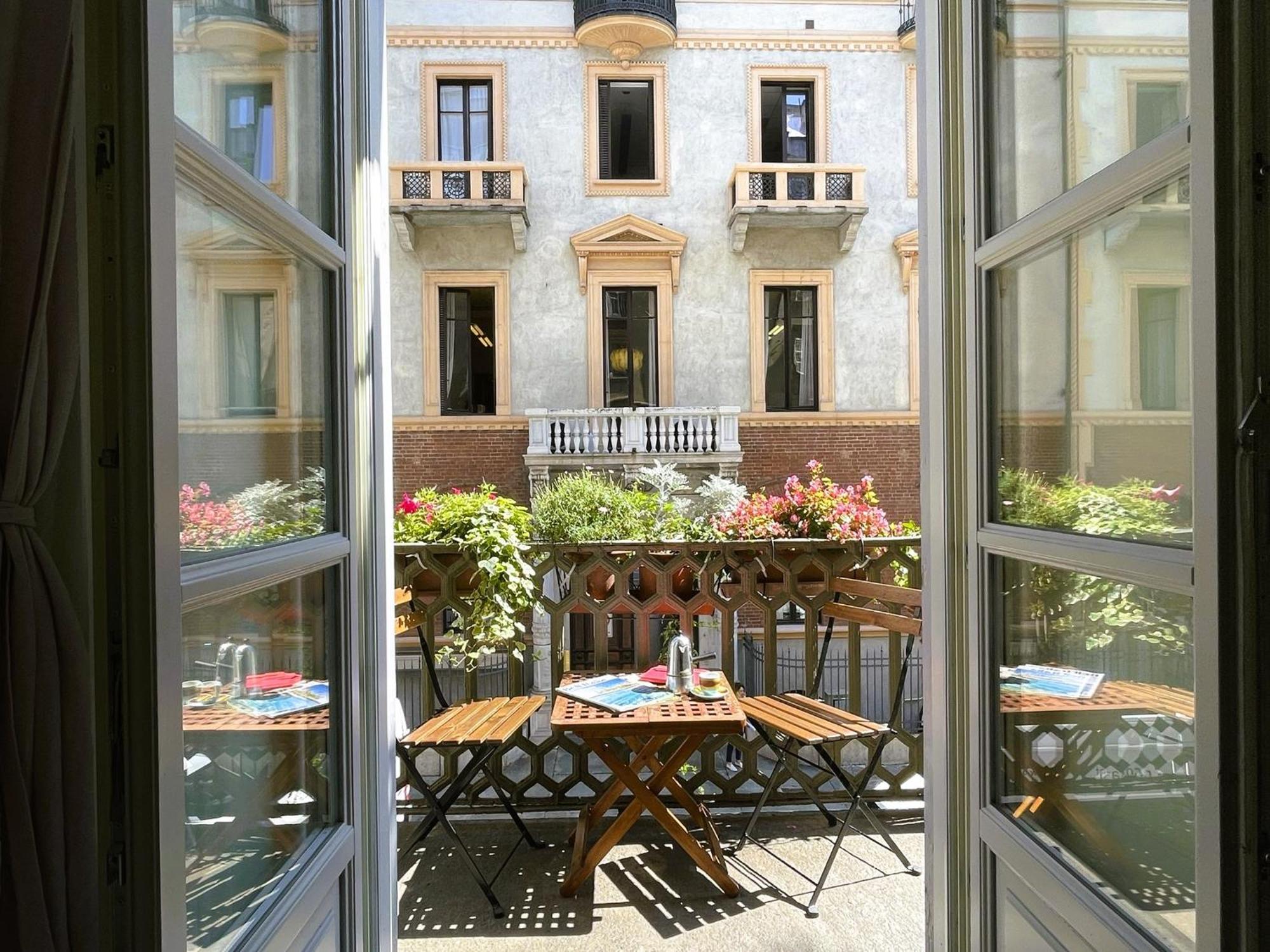 La Casa Di Ringhiera - Silenzioso Appartamento Di Charme Con Balcone Nel Quadrilatero Romano Turin Ngoại thất bức ảnh